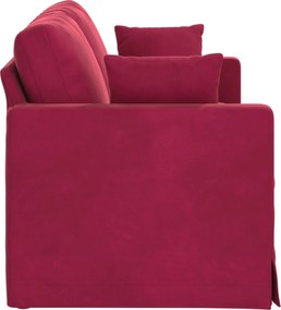 vidaXL Καναπές Κόκκινο