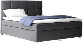 Επενδυμένο κρεβάτι Napoli-Anthraki-200 x 200