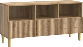 vidaXL Ντουλάπι TV 102 x 34,5 x 50 εκ. Artisan Δρυς Επεξεργασμένο Ξύλο