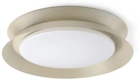 Φωτιστικό Οροφής - Πλαφονιέρα Tender 20092 LED 24W 2700K 1714lm 45x8,2cm Light Grey - Opal Faro Barcelona