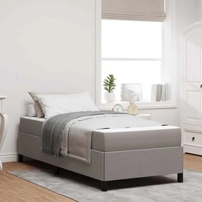 vidaXL Κρεβάτι με ελατήρια Ταουπέ 90 x 190 cm