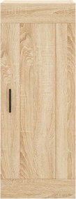 vidaXL Ντουλάπι Τοίχου Sonoma Δρυς 34,5 x 34 x 90 εκ. Επεξεργ. Ξύλο