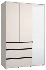 ΝΤΟΥΛΑΠΑ CORBETT 3K3F1O h211 CASHMERE/ΜΑΥΡΟ ΜΑΤ ΧΡΩΜΑ 138x55x211εκ 11014290