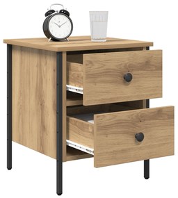 vidaXL Κομοδίνο Artisan Oak 40x42x50 εκ. Επεξεργασμένο Ξύλο