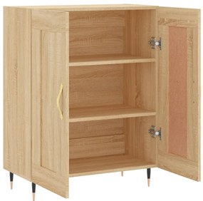 vidaXL Ντουλάπι Sonoma Δρυς 69,5 x 34 x 90 εκ. από Επεξεργασμένο Ξύλο