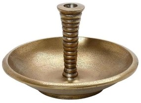 Κηροπήγιο AKR113 Μπρονζέ 14x21x21cm Espiel Aluminium
