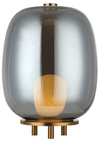 Πορτατίφ Zambelis 22066 Smoked Glass