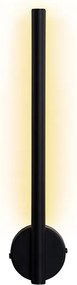 Απλίκα Τοίχου LED Heronia Line Black 01-0427