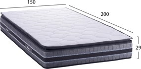 ΣΤΡΩΜΑ DREAMTOPIA σειρά CELESTIAL HM663.150 MINI BONNELL SPRING &amp; ΑΝΩΣΤΡΩΜΑ 150x200x29Yεκ.