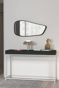 Stewehome Κονσόλα με μεταλλικά πόδια 120x75x75 cm