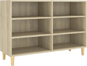 vidaXL Ραφιέρα Sonoma Δρυς 103,5 x 35 x 70 εκ. από Επεξεργ. Ξύλο
