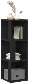 vidaXL Γωνιακό Ντουλάπι Μαύρο Δρυς 33x33x100 cm Επεξεργασμένο Ξύλο