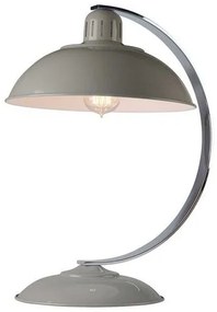 Επιτραπέζιο Φωτιστικό Γραφείου 1xE27 Franklin Elstead Lighting FRANKLIN-GREY Γκρι