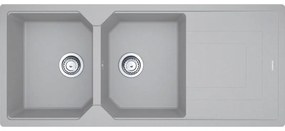 Franke Urban UBG 621 Metallic Platinum Γρανιτένιος Νεροχύτης 80cm