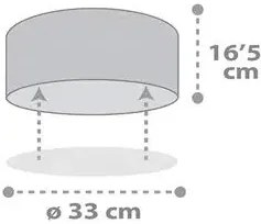 Πλαφονιέρα Ango Starlight -Galazio