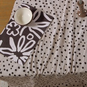 Σουπλά 2 Όψεων (33x48) Nef-Nef Homeware Trust Ecru/Black