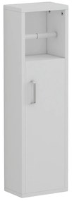 ΝΤΟΥΛΑΠΙ ΜΠΑΝΙΟΥ DAMIEN HM9025.12 ΜΕΛΑΜΙΝΗ ΛΕΥΚΗ 20x13x70Yεκ.
