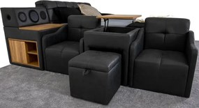 Double Bedstead Nina Smart - Grey Grey