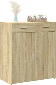 vidaXL Ντουλάπι Sonoma Δρυς 80x42,5x93 εκ. από Επεξεργασμένο Ξύλο