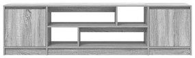 Έπιπλο Τηλεόρασης Γκρι Sonoma 188,5x41x50 εκ. Επεξεργ. Ξύλο - Γκρι