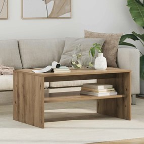 vidaXL Τραπεζάκι σαλονιού Artisan Oak 80 x 50 x 40 cm