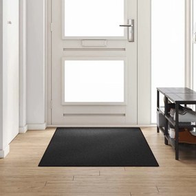 vidaXL Δερμάτινο Χαλί Ανθρακί 100 x 250 cm 100% Πολυπροπυλένιο