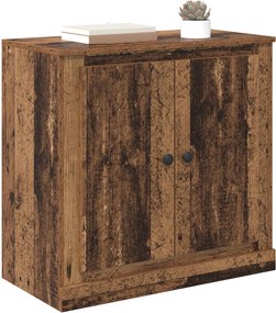 vidaXL Πλαϊνό γραφείο Παλιό Ξύλο 70 x 35,5 x 67,5 εκ.