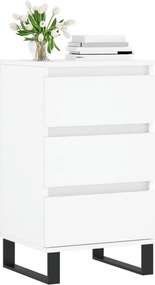 vidaXL Συρταριέρα Λευκή 40 x 35 x 70 εκ. από Επεξεργασμένο Ξύλο