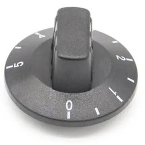 WAFFLE - Timer Knob 5 Minutes (Black)