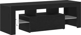 vidaXL Ντουλάπι TV 120 x 35 x 40 εκ. Μαύρη Οξυά Επεξεργασμένο Ξύλο