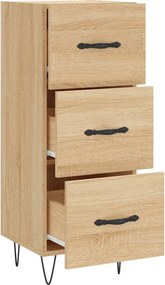 vidaXL Ντουλάπι Sonoma Δρυς 34,5x34x90 εκ. από Επεξεργασμένο Ξύλο