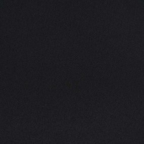 vidaXL Κουρτίνες Μαύρης Ύφανσης με Δαχτυλίδια 2 pcs Μαύρο