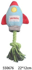 Λούτρινο παιχνίδι σκύλου με σχοινί - Soft toy - 22cm - 550676