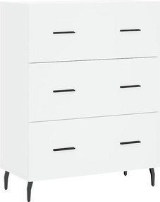 vidaXL Ντουλάπι Λευκό 69,5x34x180 εκ. από Επεξεργασμένο Ξύλο