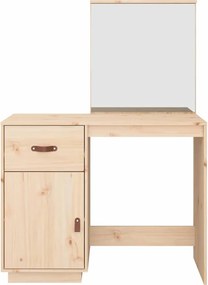 vidaXL Μπουντουάρ 95x50x134 εκ. Μασίφ Ξύλο Πεύκου