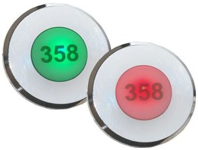 Ενδεικτικό LED παρουσίας RF-58 πράσινο κόκκινο Olympia-930058001-nan 930058001