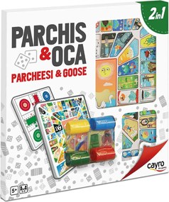 Πίνακας για Επιτραπέζιο Παιχνίδι Parchís Cayro Πολύχρωμο 250 g