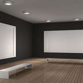 V-TAC LED panel επιφανειακό 12W 4000K Φυσικό λευκό Στρογγυλό