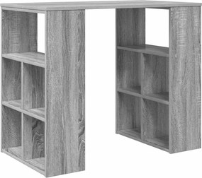 vidaXL Γραφείο Γκρίζο Σονομα 90 x 50 x 75 cm Επεξεργασμένο Ξύλο