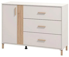 Sideboard Belfort 2K3F Cashmere -Artisan Oak 120x40x90 cm