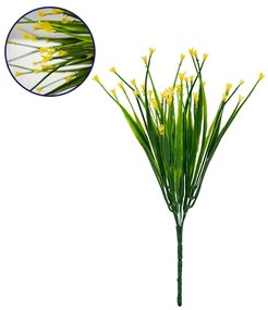 09078 Τεχνητό Φυτό Διακοσμητικό Μπουκέτο Aphyllanthes Κίτρινο M17cm x Υ30cm Π17cm με 7 Κλαδάκια