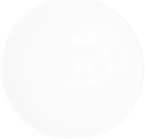 vidaXL Νιπτήρας Μπάνιου Στρογγυλός Λευκός Κεραμικός