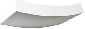 Απλίκα Φωτιστικό Τοίχου Γύψος G85071W Aca-G85071W-Λευκό G85071W