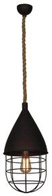 Φωτιστικό Οροφής Κρεμαστό HL-231S-1P 77-3009 Cleitus Brown Rusty Homelighting Metal