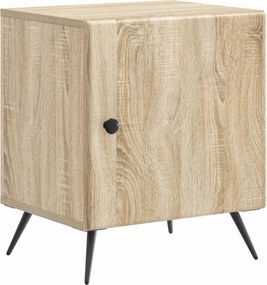vidaXL Κομοδίνο 2 τμχ. Sonoma Δρυς 43 x 34,5 x 50 εκ