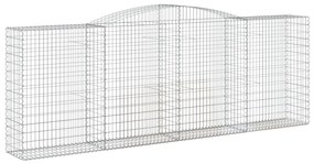 vidaXL Συρματοκιβώτια Τοξωτά 20 τεμ. 400x50x140/160 εκ. Γαλβαν. Ατσάλι