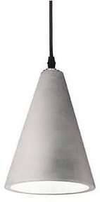 Φωτιστικό κρεμαστό OIL-2 SP1 τσιμεντένιο γκρι Φ15 Ideal Lux-110424-Γκρι 110424