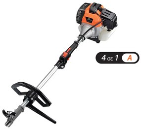 Krausmann 3250 Πολυμηχάνημα Βενζίνης Διαιρούμενο 52cc