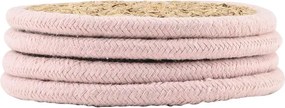 Σουβέρ (Σετ 4τμχ) Estia Gaia Pink 07-40420