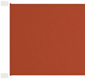 Τέντα Κάθετη Τερακότα 180 x 1000 εκ. από Ύφασμα Oxford - Κόκκινο
